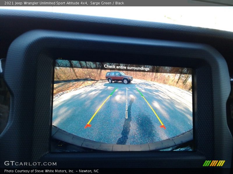 Sarge Green / Black 2021 Jeep Wrangler Unlimited Sport Altitude 4x4