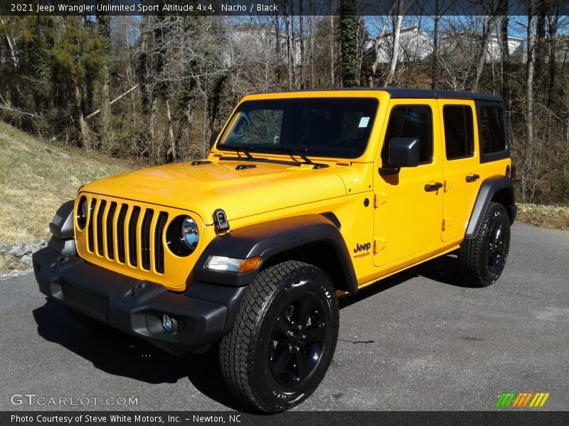 Nacho / Black 2021 Jeep Wrangler Unlimited Sport Altitude 4x4