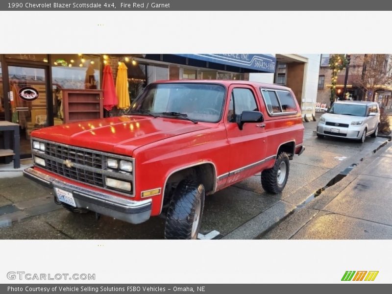  1990 Blazer Scottsdale 4x4 Fire Red