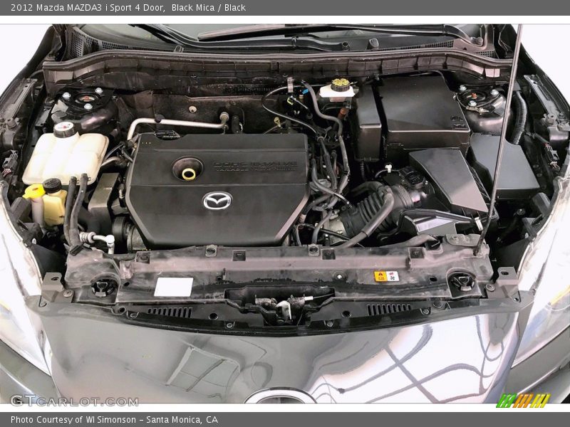 Black Mica / Black 2012 Mazda MAZDA3 i Sport 4 Door