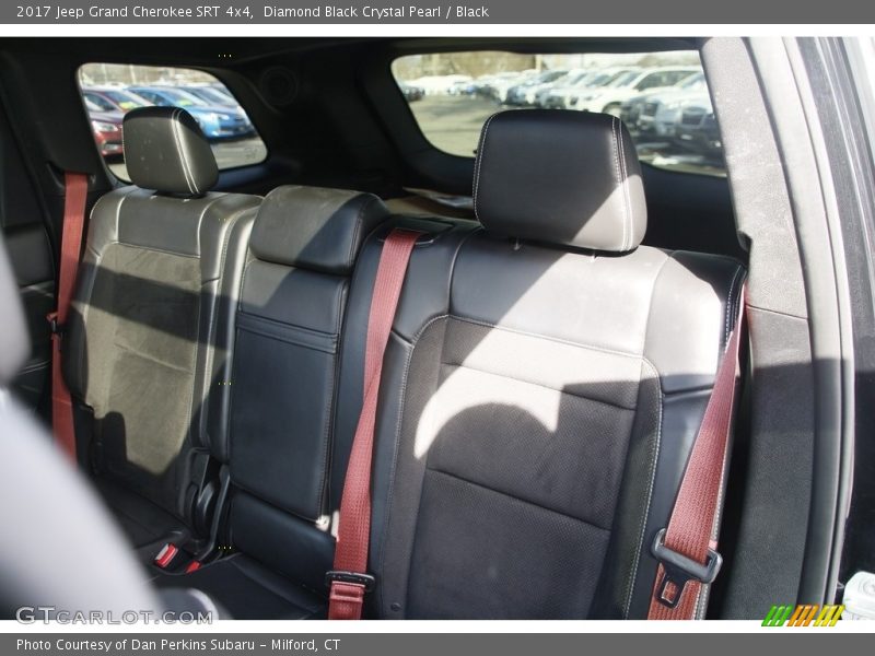 Diamond Black Crystal Pearl / Black 2017 Jeep Grand Cherokee SRT 4x4
