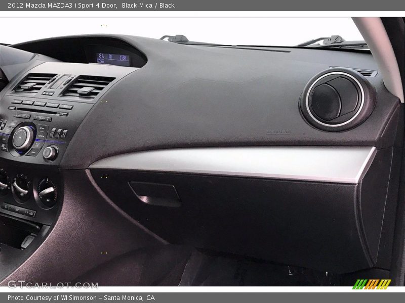 Black Mica / Black 2012 Mazda MAZDA3 i Sport 4 Door