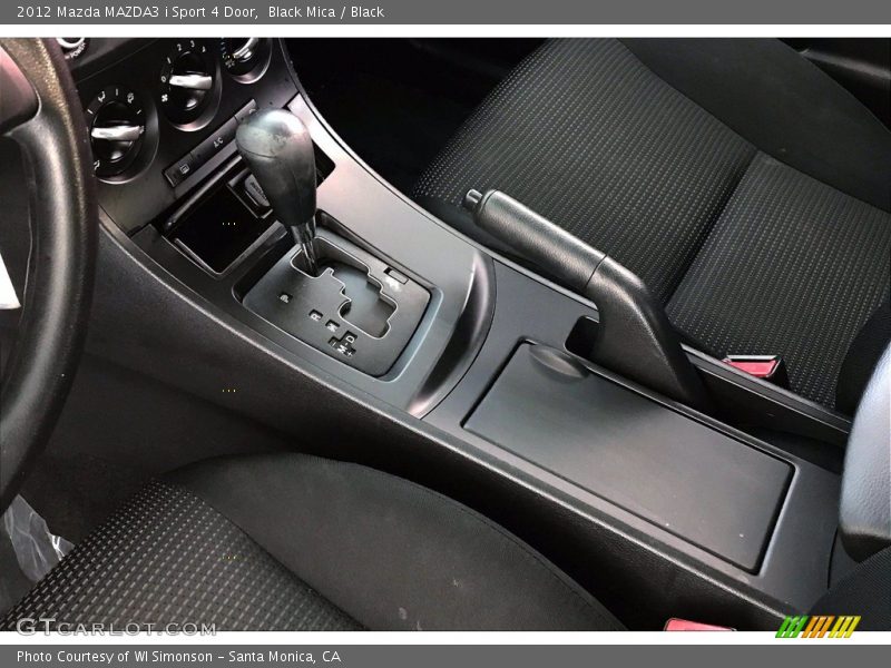 Black Mica / Black 2012 Mazda MAZDA3 i Sport 4 Door