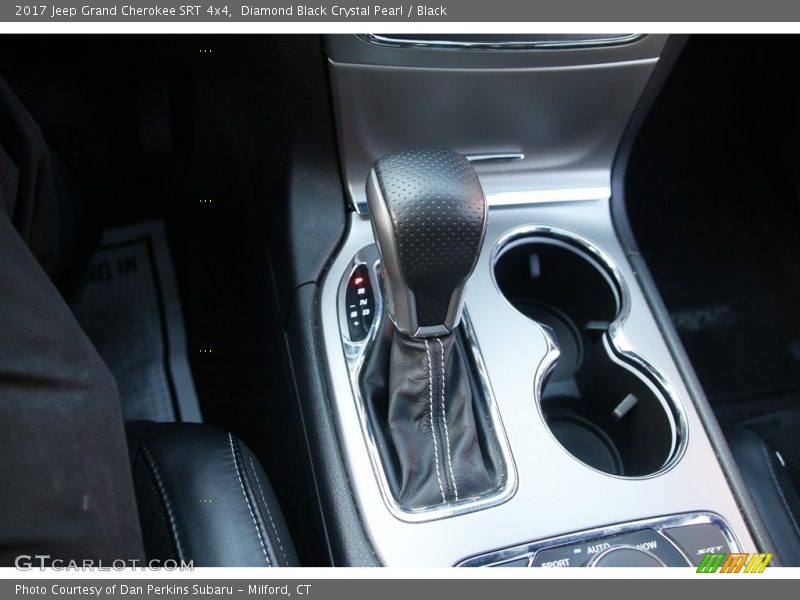 Diamond Black Crystal Pearl / Black 2017 Jeep Grand Cherokee SRT 4x4