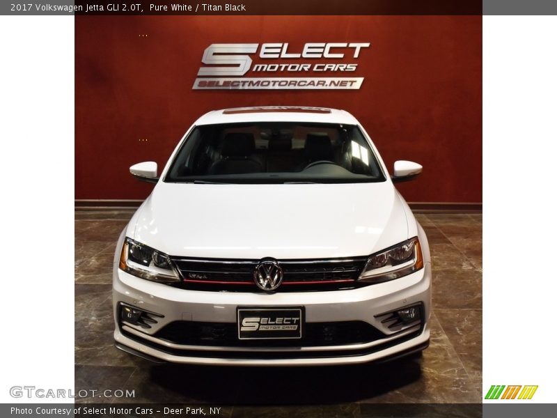 Pure White / Titan Black 2017 Volkswagen Jetta GLI 2.0T