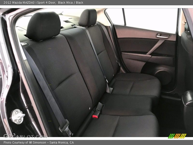 Black Mica / Black 2012 Mazda MAZDA3 i Sport 4 Door