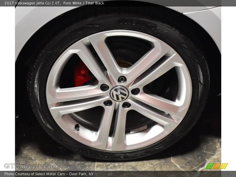 Pure White / Titan Black 2017 Volkswagen Jetta GLI 2.0T