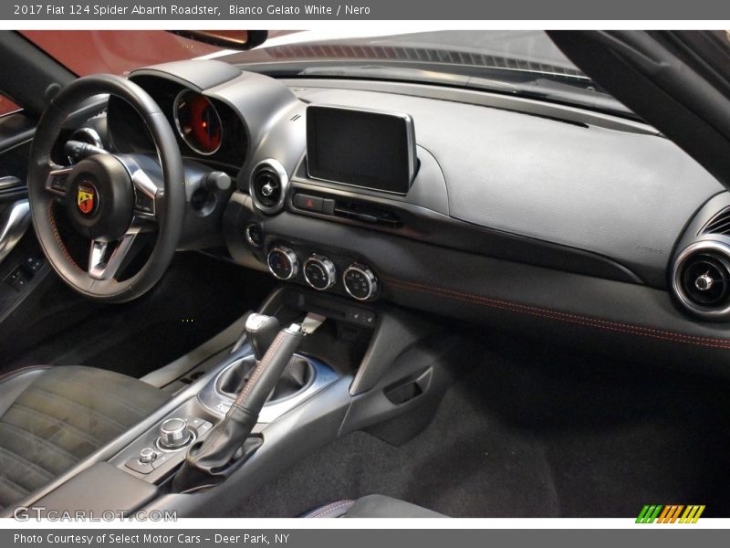 Dashboard of 2017 124 Spider Abarth Roadster