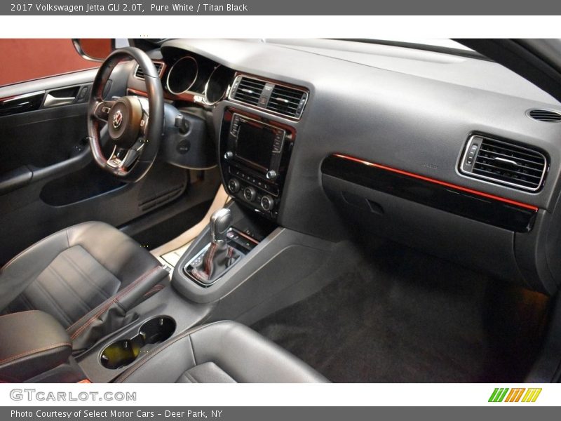 Pure White / Titan Black 2017 Volkswagen Jetta GLI 2.0T