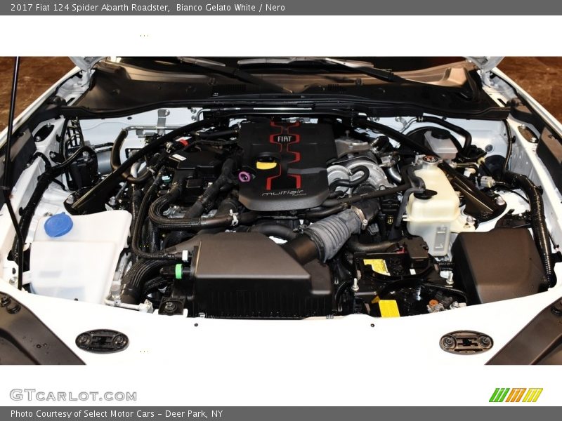  2017 124 Spider Abarth Roadster Engine - 1.4 Liter Turbocharged SOHC 16-Valve MultiAir 4 Cylinder