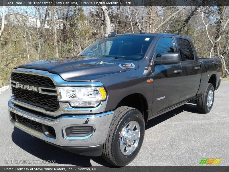 Granite Crystal Metallic / Black 2021 Ram 2500 Tradesman Crew Cab 4x4
