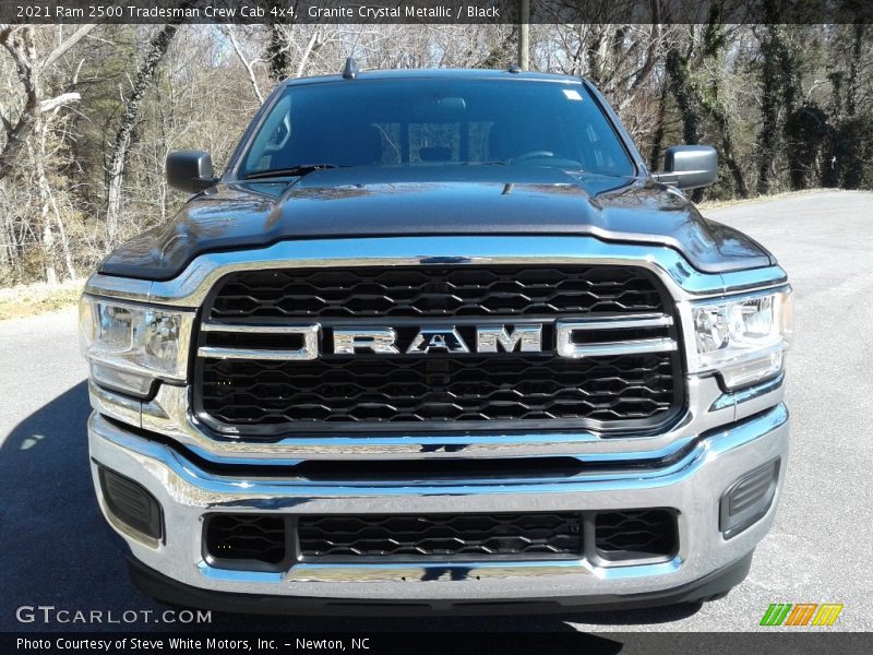 Granite Crystal Metallic / Black 2021 Ram 2500 Tradesman Crew Cab 4x4