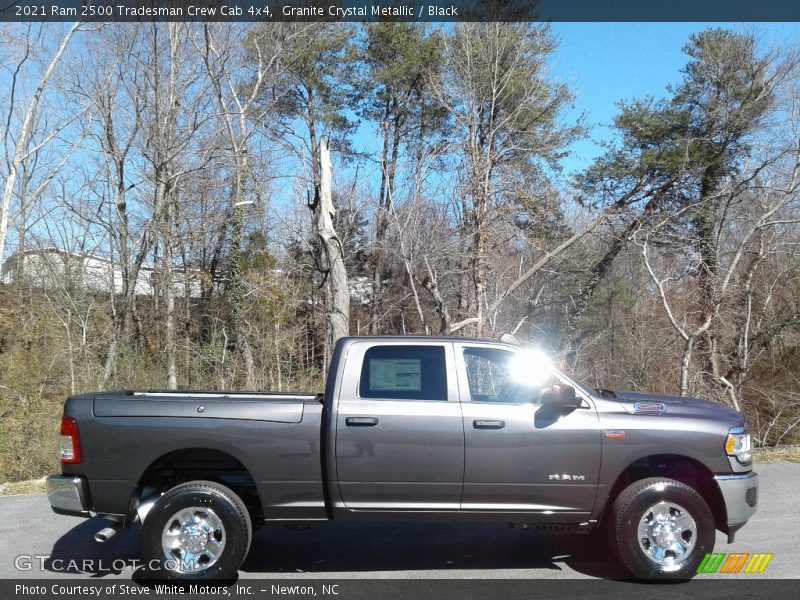 Granite Crystal Metallic / Black 2021 Ram 2500 Tradesman Crew Cab 4x4