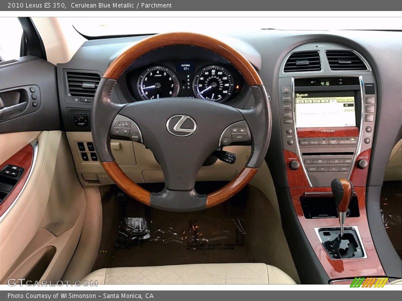 Cerulean Blue Metallic / Parchment 2010 Lexus ES 350