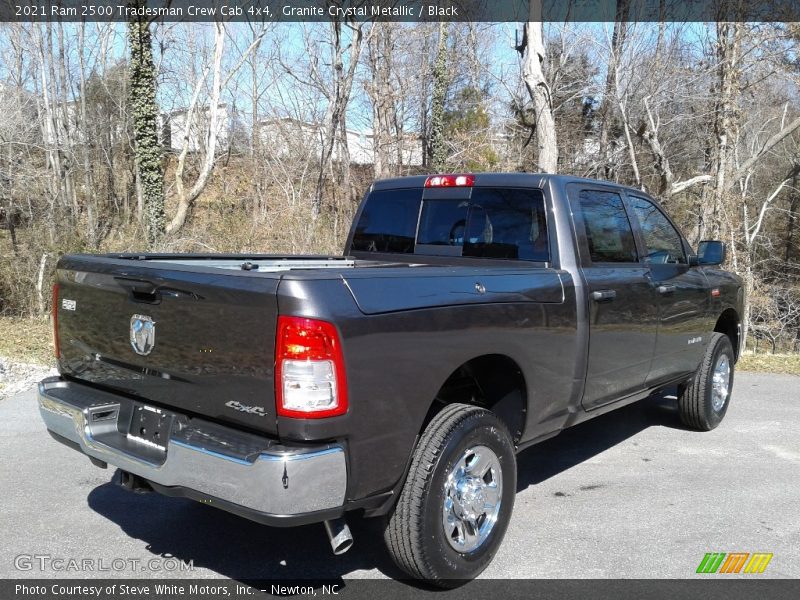 Granite Crystal Metallic / Black 2021 Ram 2500 Tradesman Crew Cab 4x4
