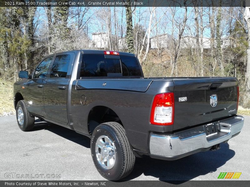 Granite Crystal Metallic / Black 2021 Ram 2500 Tradesman Crew Cab 4x4