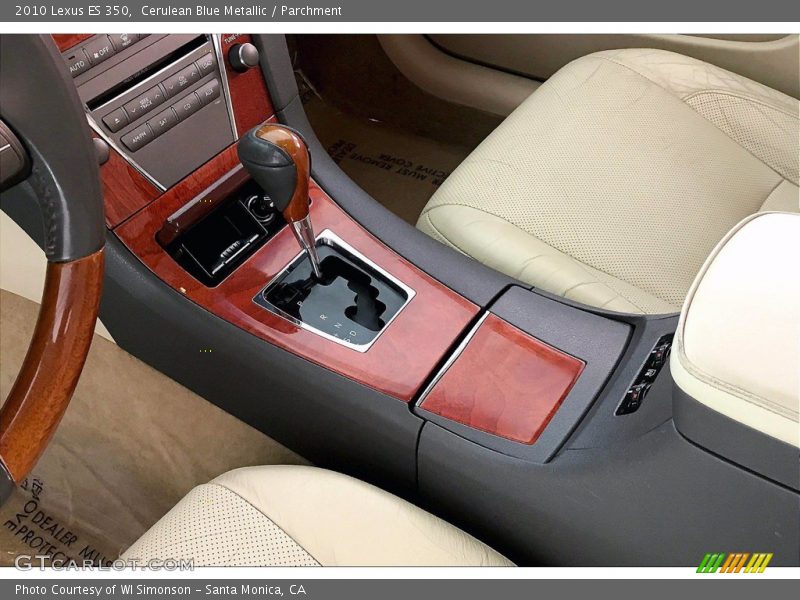 Cerulean Blue Metallic / Parchment 2010 Lexus ES 350