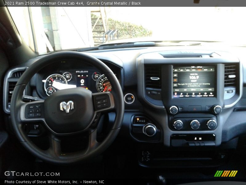 Granite Crystal Metallic / Black 2021 Ram 2500 Tradesman Crew Cab 4x4