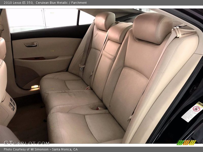 Cerulean Blue Metallic / Parchment 2010 Lexus ES 350