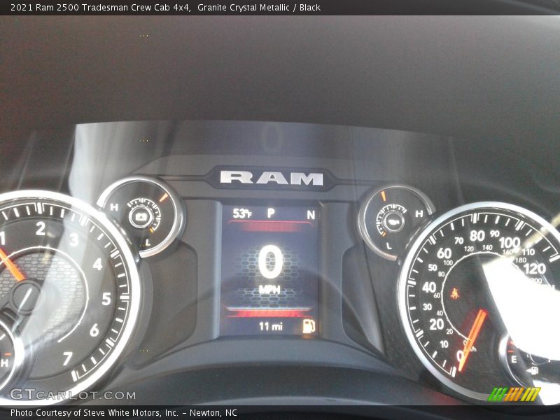 Granite Crystal Metallic / Black 2021 Ram 2500 Tradesman Crew Cab 4x4