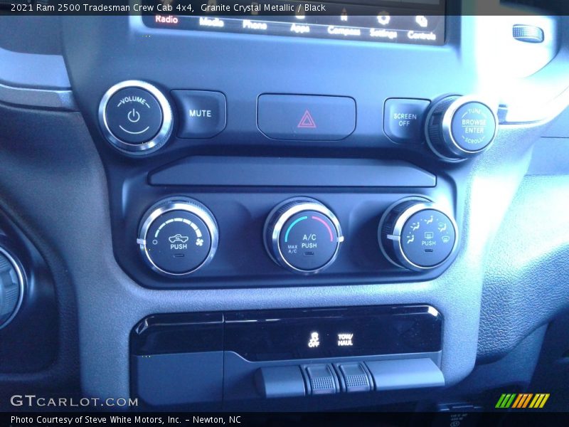 Granite Crystal Metallic / Black 2021 Ram 2500 Tradesman Crew Cab 4x4