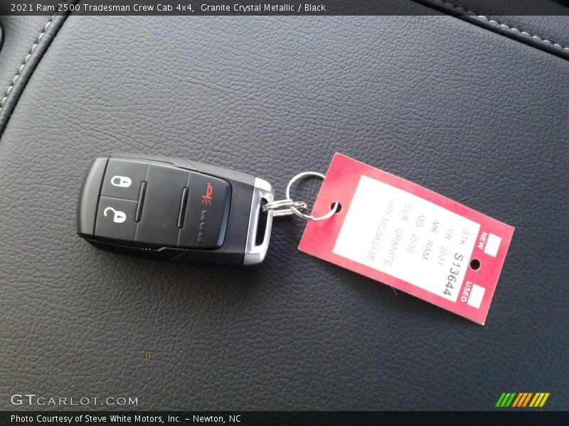 Granite Crystal Metallic / Black 2021 Ram 2500 Tradesman Crew Cab 4x4