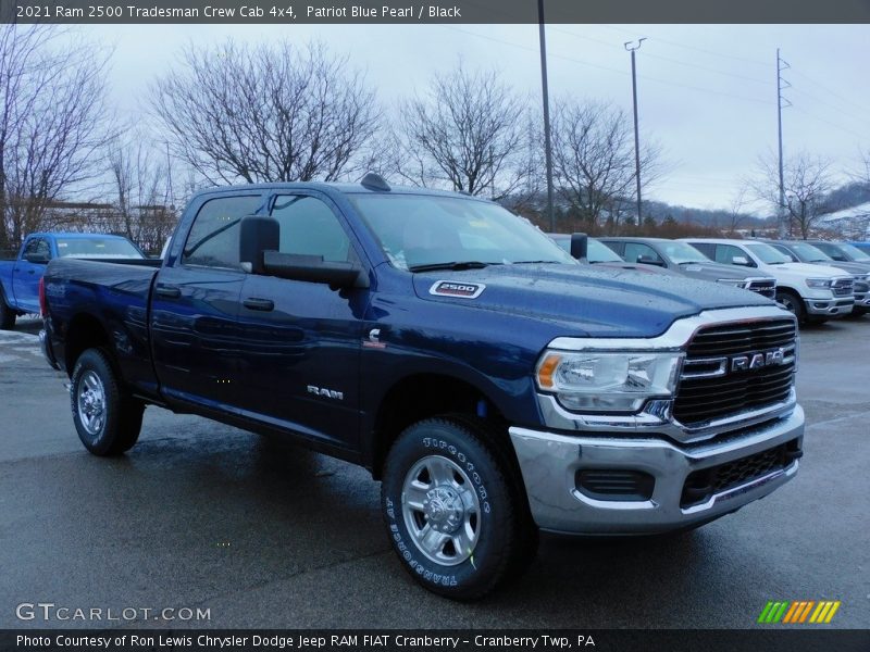 Patriot Blue Pearl / Black 2021 Ram 2500 Tradesman Crew Cab 4x4