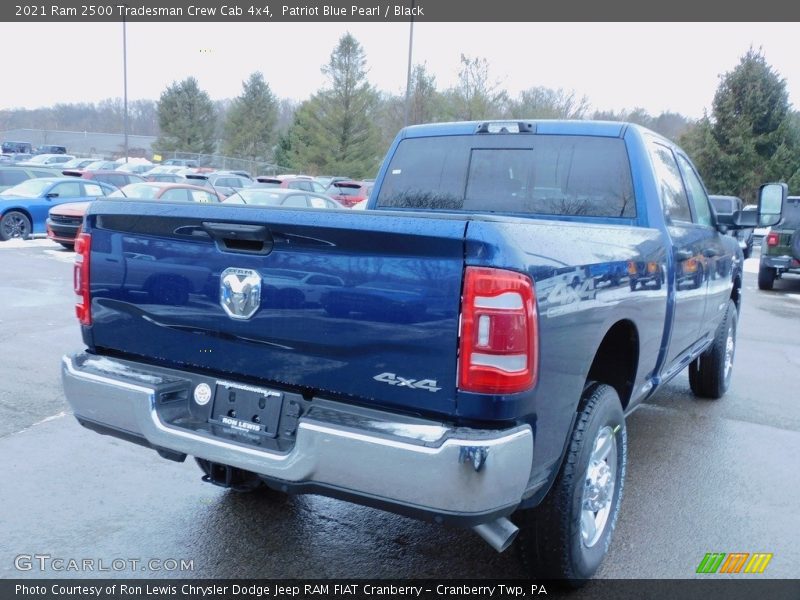 Patriot Blue Pearl / Black 2021 Ram 2500 Tradesman Crew Cab 4x4