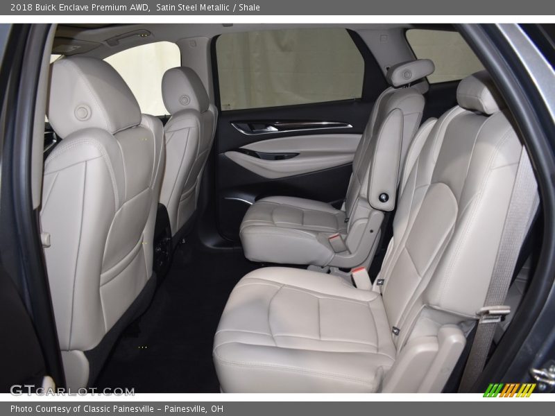 Satin Steel Metallic / Shale 2018 Buick Enclave Premium AWD