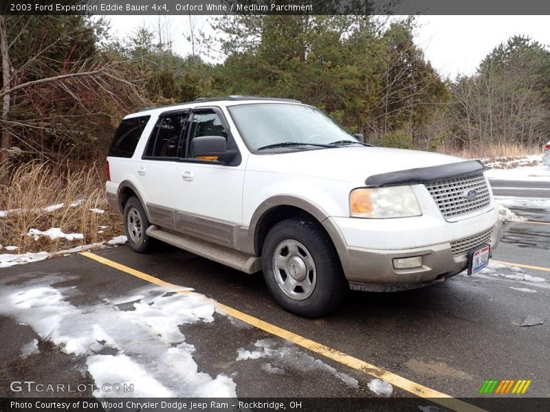 Oxford White / Medium Parchment 2003 Ford Expedition Eddie Bauer 4x4
