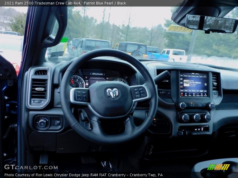 Patriot Blue Pearl / Black 2021 Ram 2500 Tradesman Crew Cab 4x4