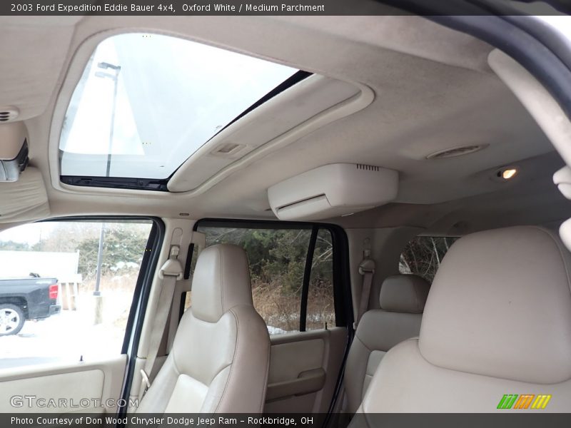 Oxford White / Medium Parchment 2003 Ford Expedition Eddie Bauer 4x4