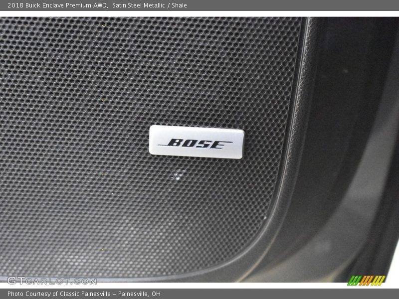 Satin Steel Metallic / Shale 2018 Buick Enclave Premium AWD