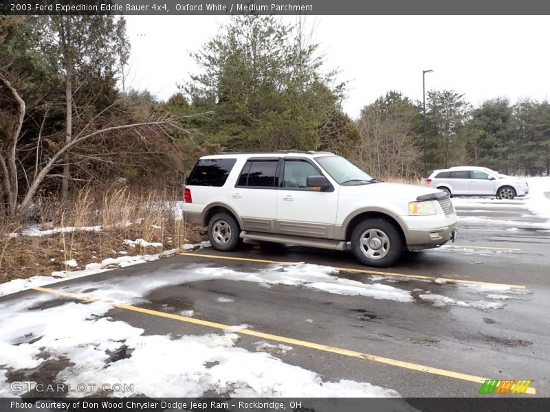 Oxford White / Medium Parchment 2003 Ford Expedition Eddie Bauer 4x4