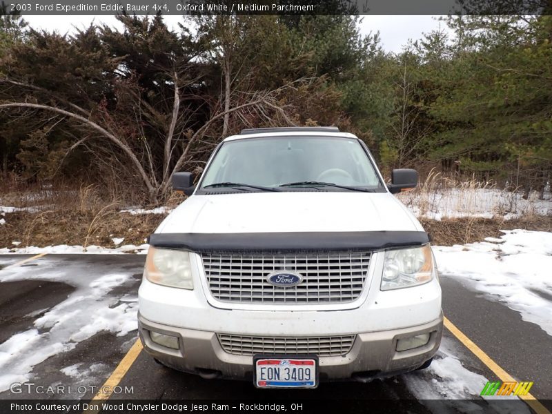 Oxford White / Medium Parchment 2003 Ford Expedition Eddie Bauer 4x4
