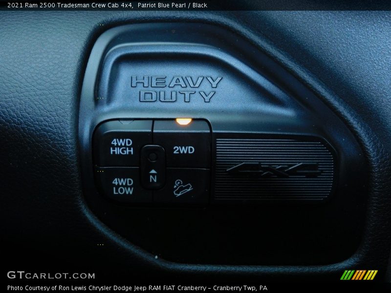 Patriot Blue Pearl / Black 2021 Ram 2500 Tradesman Crew Cab 4x4