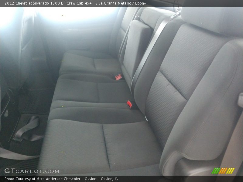 Blue Granite Metallic / Ebony 2012 Chevrolet Silverado 1500 LT Crew Cab 4x4