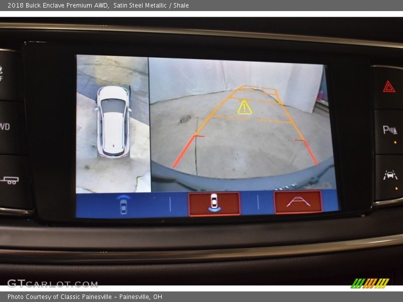 Satin Steel Metallic / Shale 2018 Buick Enclave Premium AWD
