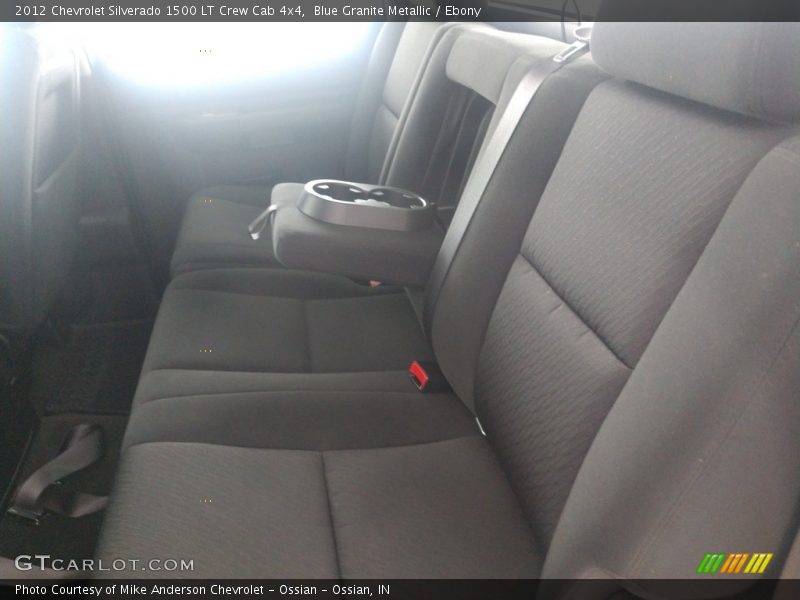 Blue Granite Metallic / Ebony 2012 Chevrolet Silverado 1500 LT Crew Cab 4x4