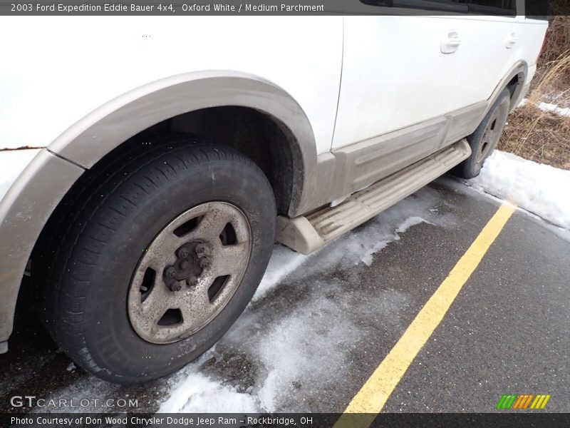 Oxford White / Medium Parchment 2003 Ford Expedition Eddie Bauer 4x4