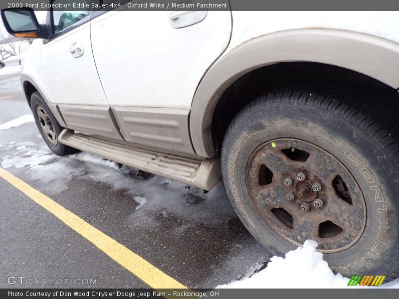 Oxford White / Medium Parchment 2003 Ford Expedition Eddie Bauer 4x4