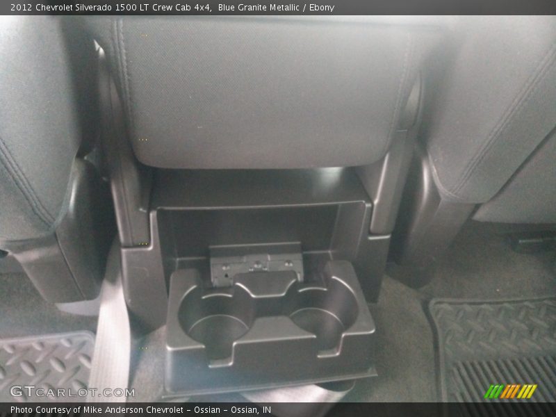 Blue Granite Metallic / Ebony 2012 Chevrolet Silverado 1500 LT Crew Cab 4x4