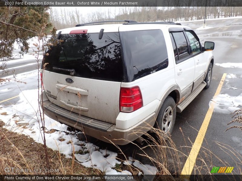 Oxford White / Medium Parchment 2003 Ford Expedition Eddie Bauer 4x4