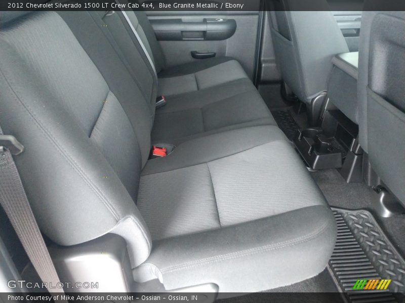 Blue Granite Metallic / Ebony 2012 Chevrolet Silverado 1500 LT Crew Cab 4x4