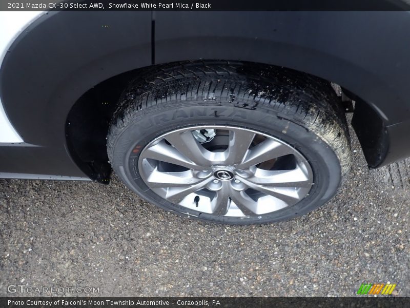 Snowflake White Pearl Mica / Black 2021 Mazda CX-30 Select AWD