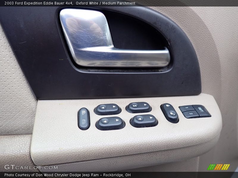 Oxford White / Medium Parchment 2003 Ford Expedition Eddie Bauer 4x4