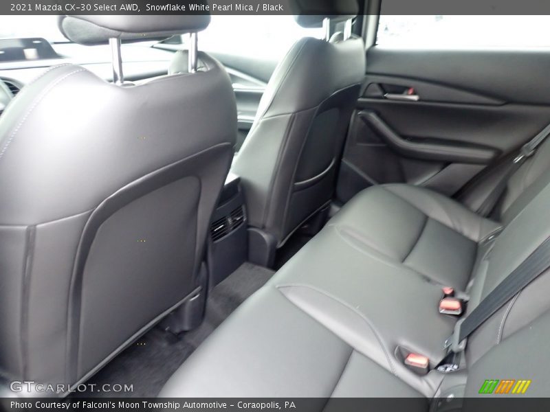 Snowflake White Pearl Mica / Black 2021 Mazda CX-30 Select AWD