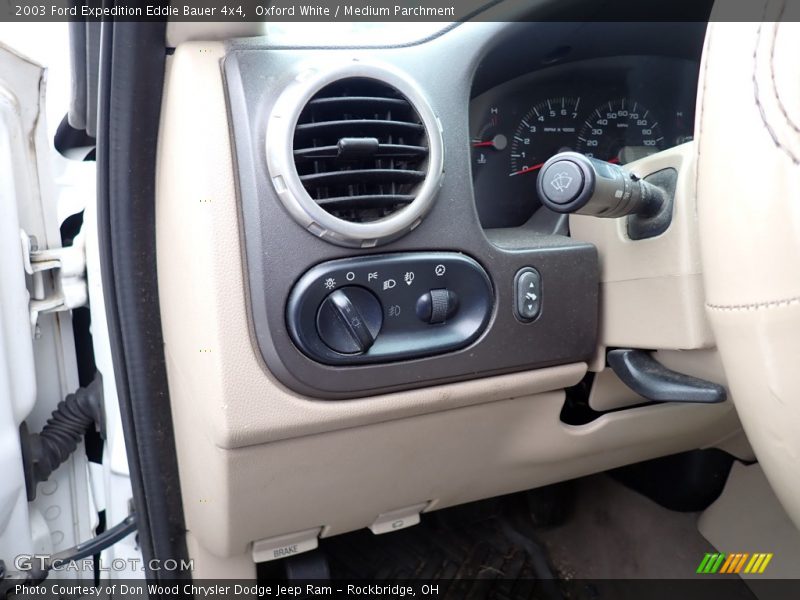 Oxford White / Medium Parchment 2003 Ford Expedition Eddie Bauer 4x4