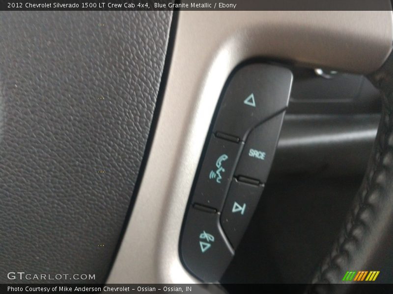 Blue Granite Metallic / Ebony 2012 Chevrolet Silverado 1500 LT Crew Cab 4x4