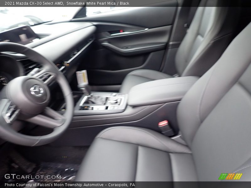 Snowflake White Pearl Mica / Black 2021 Mazda CX-30 Select AWD